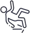 Slip and Fall icon
